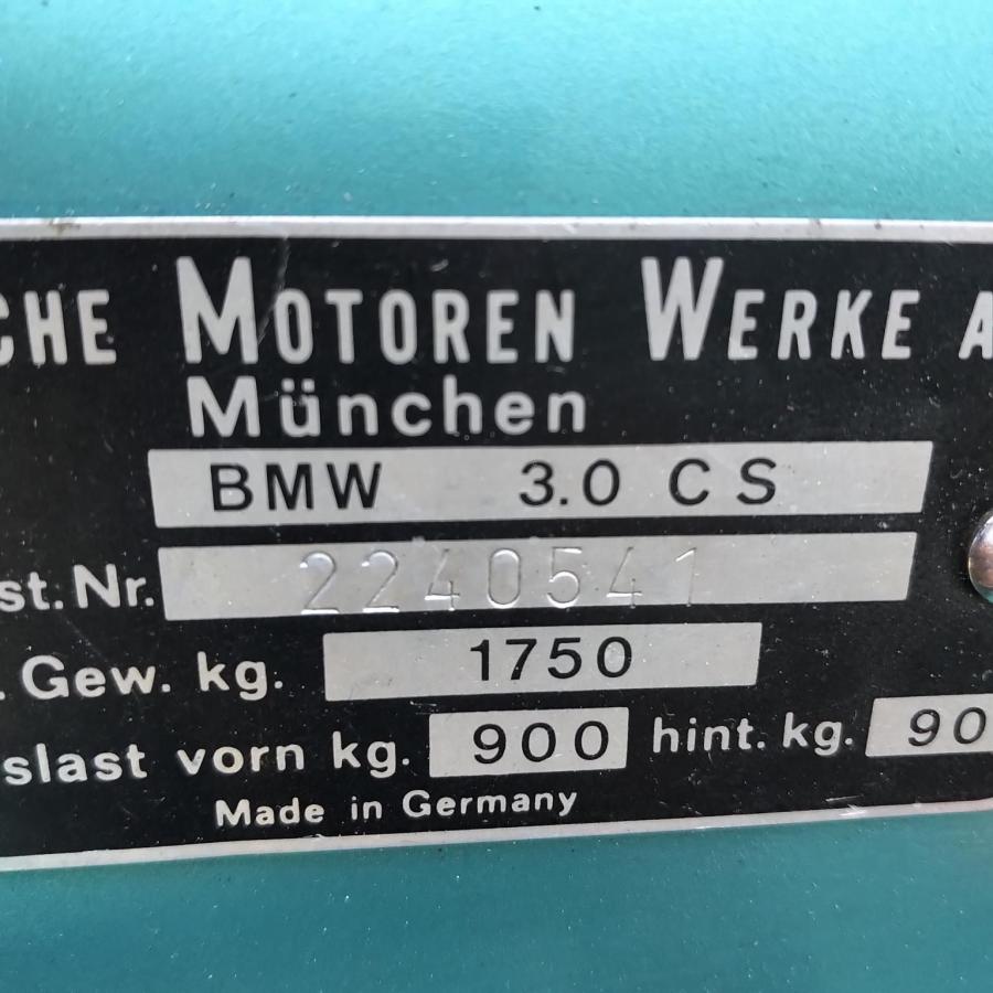  BMW 3.0 CS Pure Eye Candy 1973 года  (фото 14 из 53)